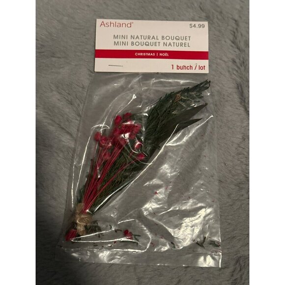 3 for $15 - Ashland Mini Natural Bouquet - Lot of 8 Bunches *NEW SEALED* - Picture 4 of 6
